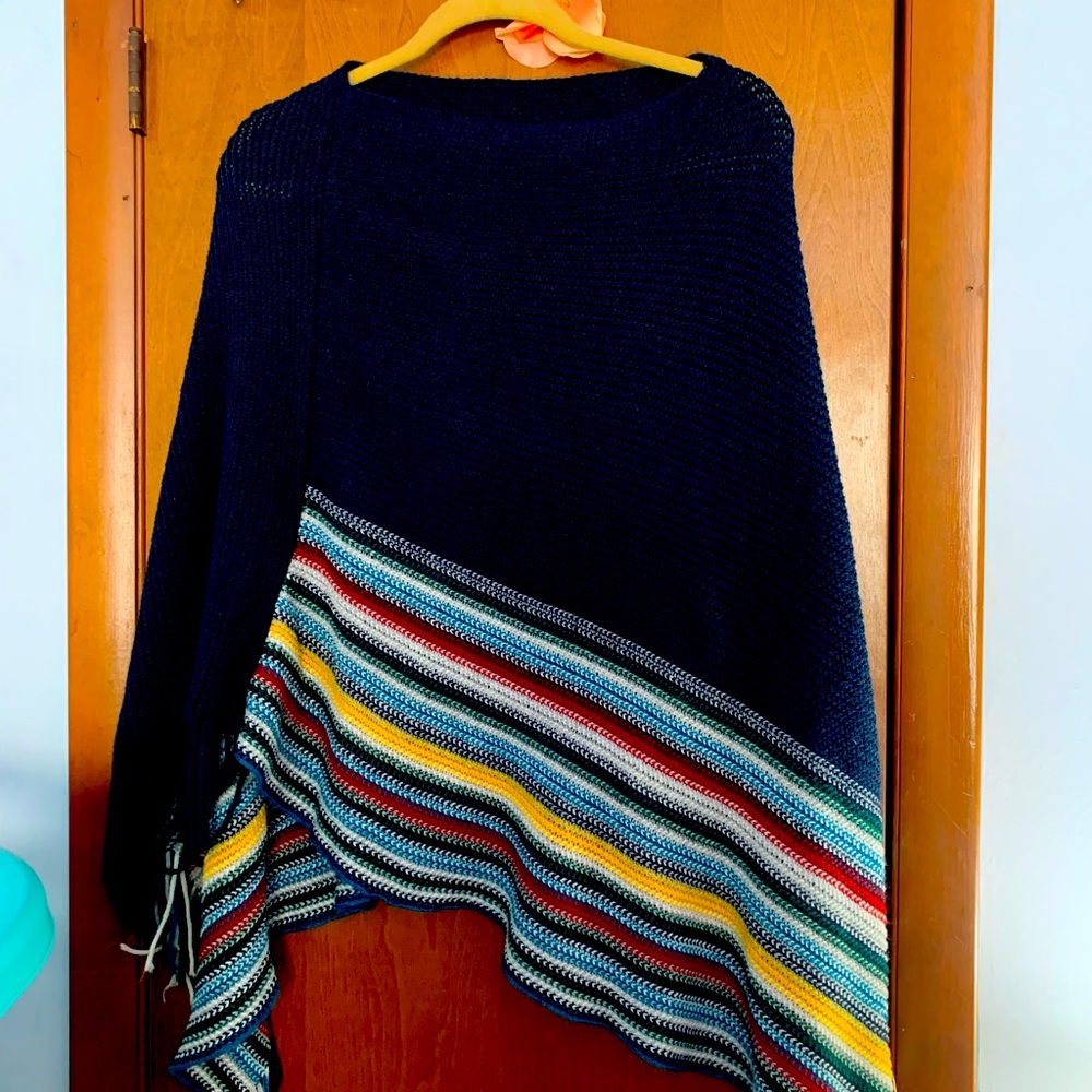 Fringed Poncho